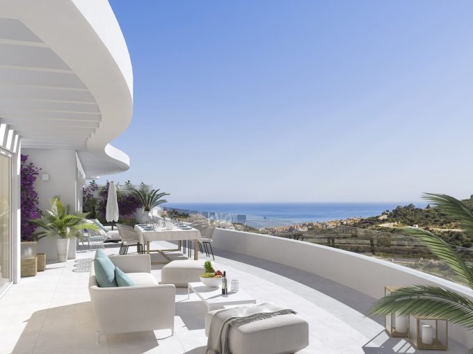 Sea view New Apartment in Alcaidesa for sale
