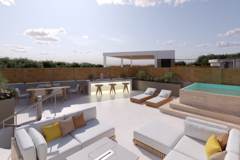 Solarium New Apartments for sale in Estepona, Zona Calvario