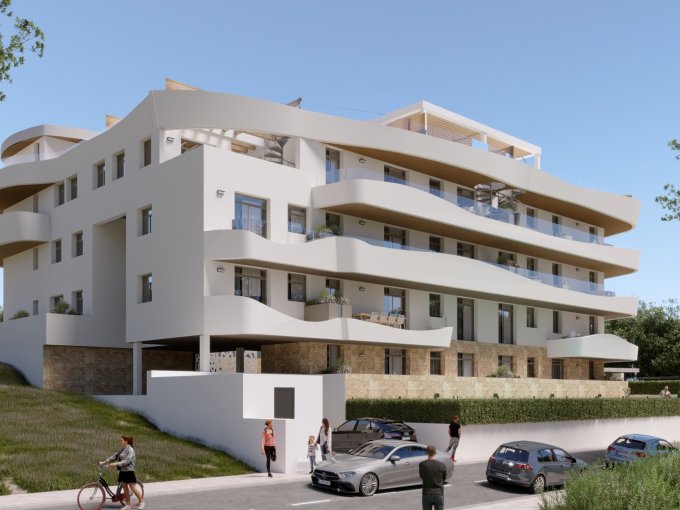 Street New Apartments for sale in Estepona,  Zona Calvario