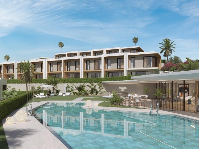 Complex New Townhouse in La Cala de Mijas for sale