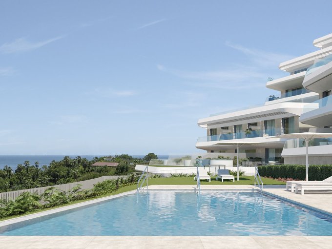 Pool New Apartment in Selwo, Estepona for sale