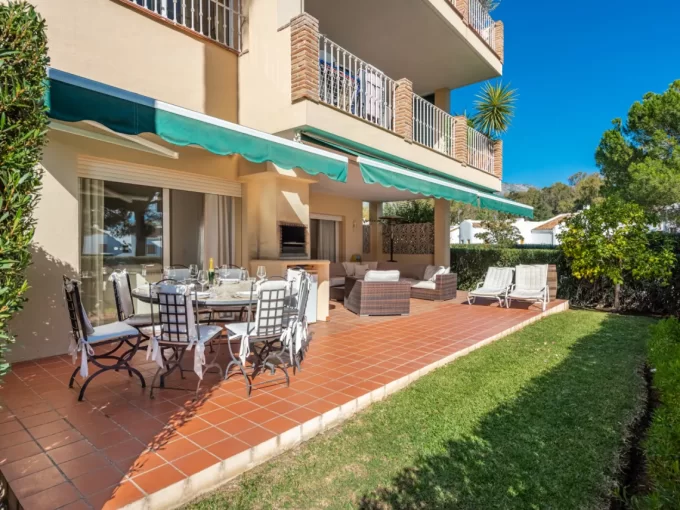 Outdoor space Ground Floor Apartment in Pueblo De Las Brisas for Sale