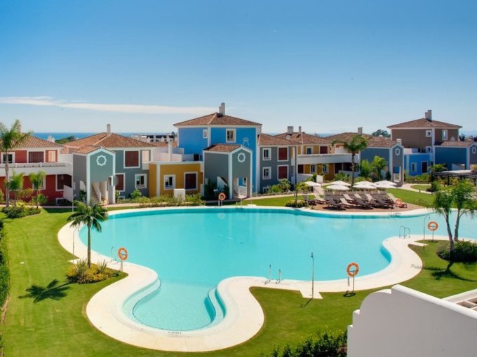 Pool area Ground Floor Apartment in Atalaya for Sale