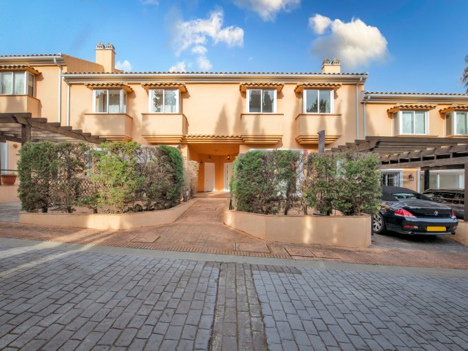 Exterior Stunning Townhouse in Benahavis for Sale