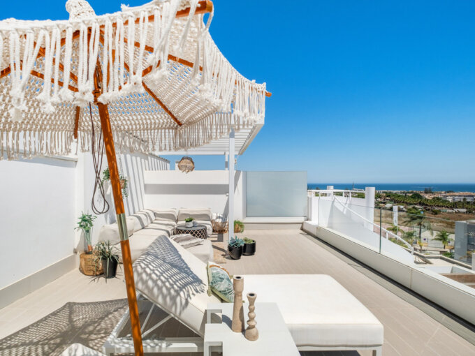 Solarium Modern Boho Penthouse for Sale in Cancelada
