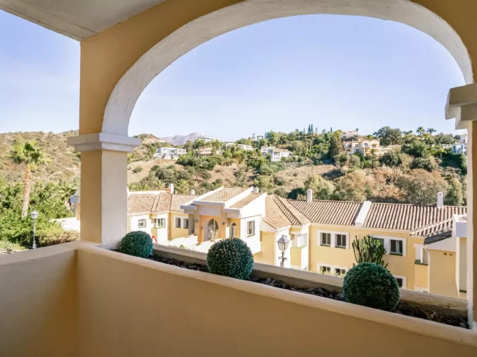 Terrace view Luxurious Apartment in La Quinta for Sale