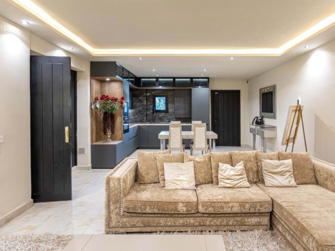 Living room Opulent Apartment for Sale in Puerto Banus