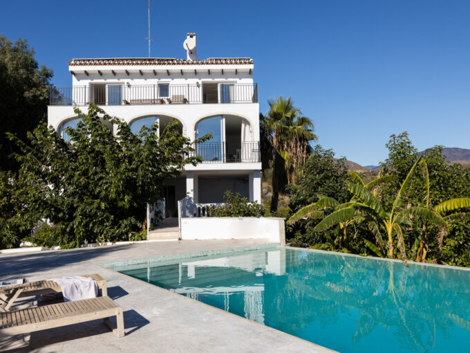 Pool area Fantastic Villa in Benahavis for Sale