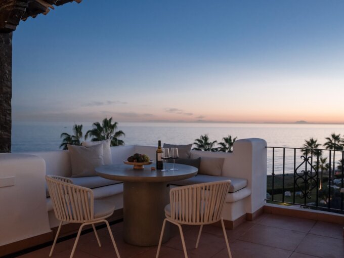 Sunset Frontline Beach Penthouse for Sale in Estepona