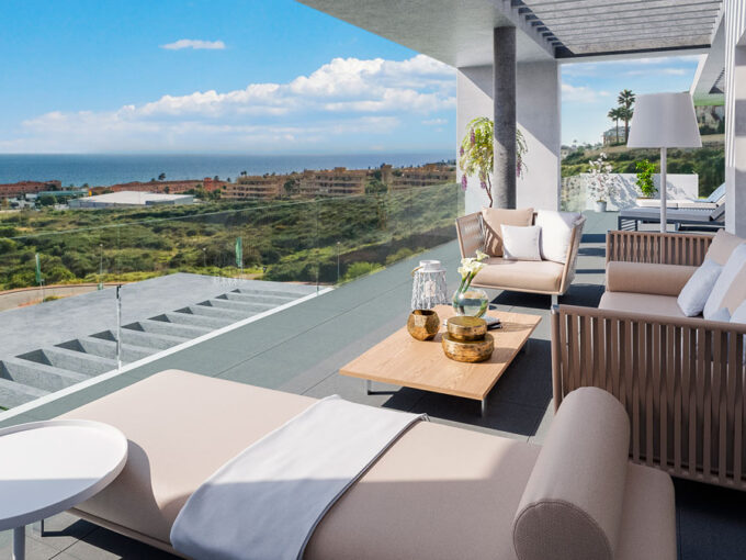 TerraceNew Apartment for Sale in La Cala de Mijas