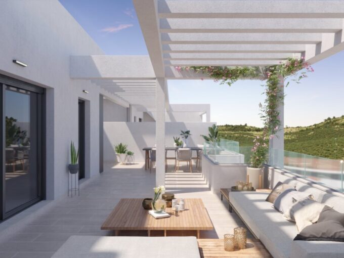 Terrace New Built Apartment for Sale in Malaga. Property for sale in Marbella.
