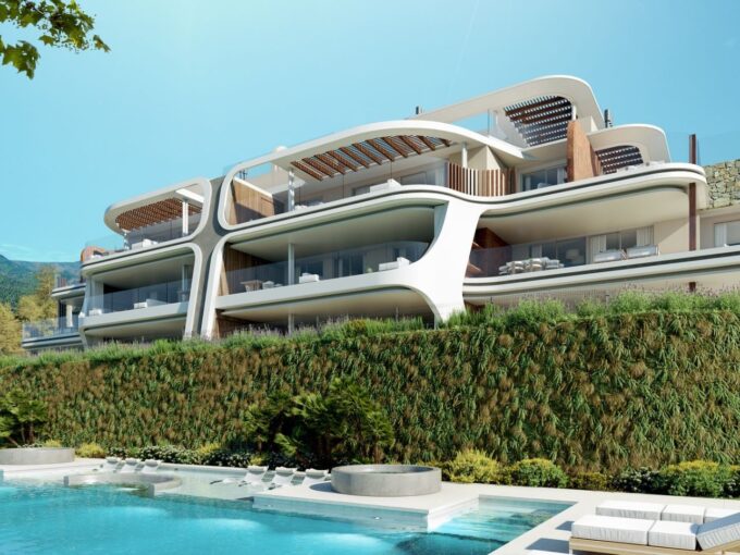 Exterior New Apartment for Sale in La Quinta, Beahavis, Real estate for sale in Marbella.