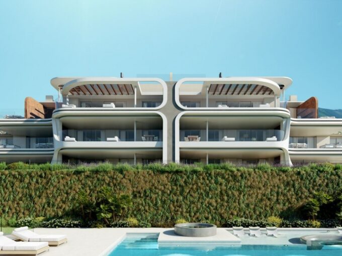 Pool New Apartment for Sale in La Quinta, Beahavis, Real estate for sale in Marbella.