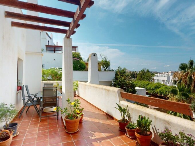 Terrace Apartment for Sale in La Cala de Mijas. Property for sale in Marbella.