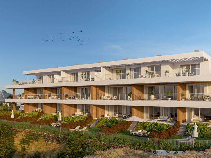 Exterior New Apartment for Sale in La Alcaidesa. Property for sale in Marbella.