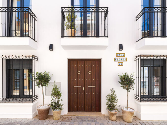 Exterior Unique Townhouse for Sale in the Heart of Estepona. Property for sale in Marbella.