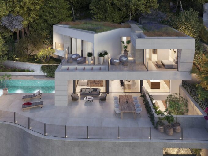 New Contemporary Villa for Sale in Pinares de San Antón