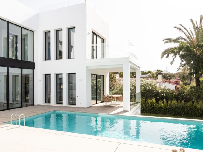 Exterior Stunning Luxury Villa for Sale in Marbesa. Real estate for sale in Marbella.