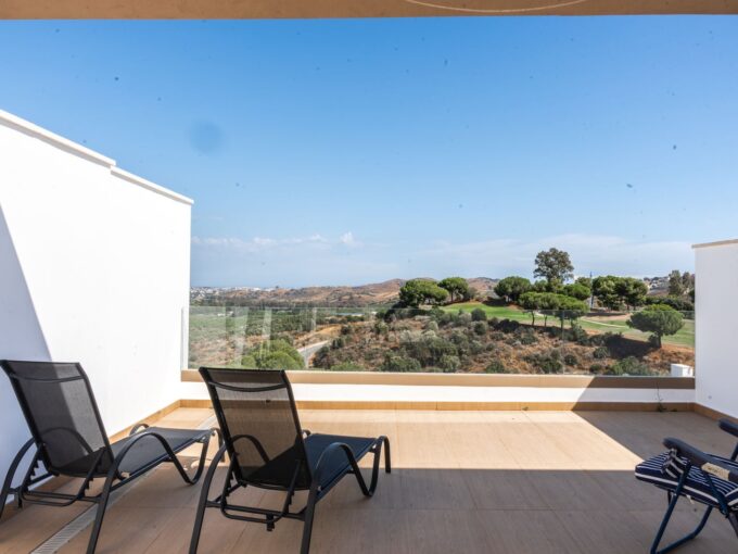 Solarium Elegant Contemporary Townhouse for Sale in La Cala Golf. Property for sale in Marbella.