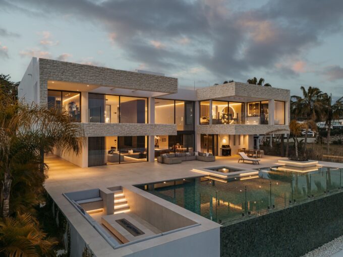 Lights Modern Luxury Villa for Sale in La Alqueria. Property for sale in Marbella.