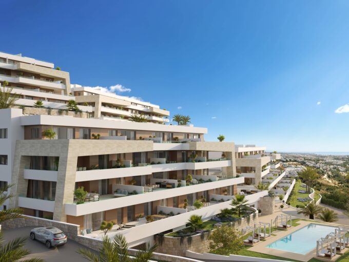 Exterior New Apartment for Sale on the New Golden Mile. Property for sale in Marbella.
