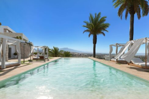 Pool New Apartment for Sale on the New Golden Mile. Property for sale in Marbella.