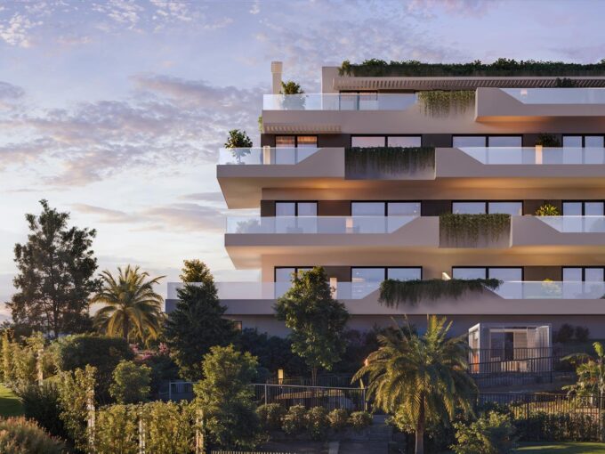 Exterior New Apartment for Sale in El Chaparral. Real estate for sale in Marbella.