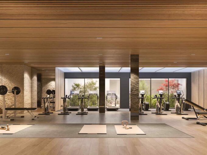 Gym Newly Built Apartment in Nueva Andalucia. Real estate for sale in Marbella.