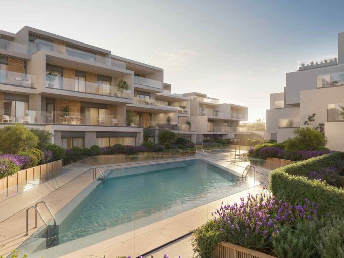 Pool Newly Built Apartment in Nueva Andalucia. Real estate for sale in Marbella.