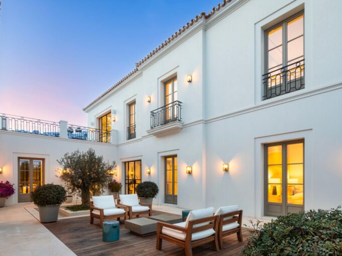Terrace New Build Villa for Sale in Valle Romano Golf
