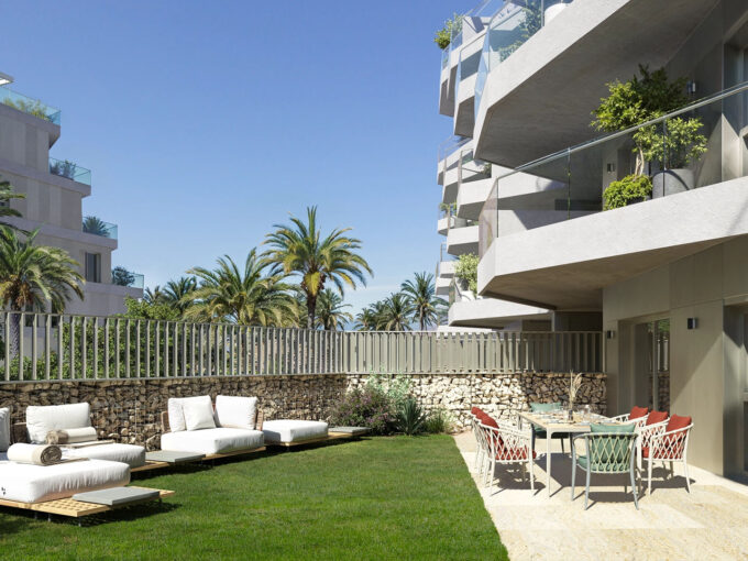 Garden Newly Built Apartments for Sale in Fuengirola. Property for sale in Marbella.