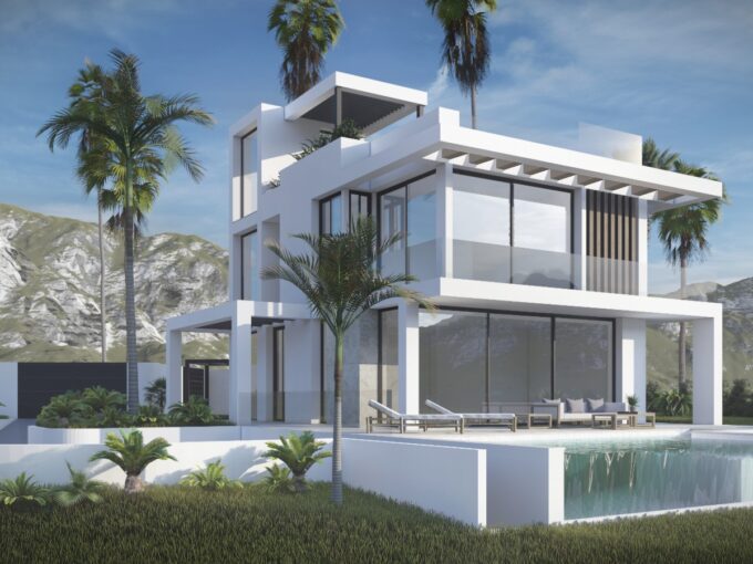 New Modern Villa for Sale in Buenas Noches. Property for sale in Marbella.