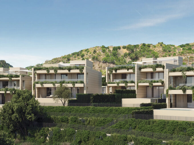 Building New Garden Apartment with Private Pool for Sale in Elviria, Marbella