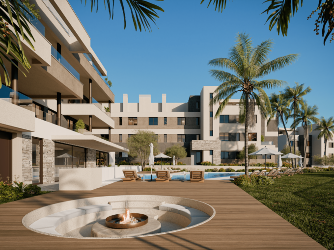Exterior New Apartment for Sale in Mijas. Real estate for sale in Marbella.