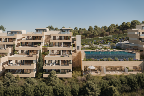 Exterior New Built Apartment for Sale in Marbella