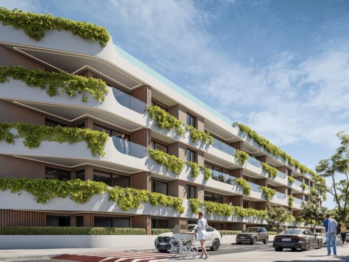 Exterior New Built Apartment for Sale in Marbella. San Pedro Pueblo