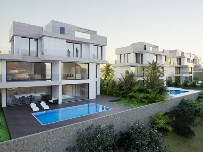 Exterior New Frontline Golf Villas for sale in Estepona. Property for sale in Marbella.