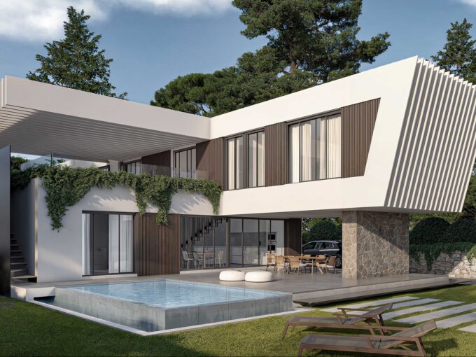Contemporary Semi-detached Villa Near Atalaya Golf for Sale
