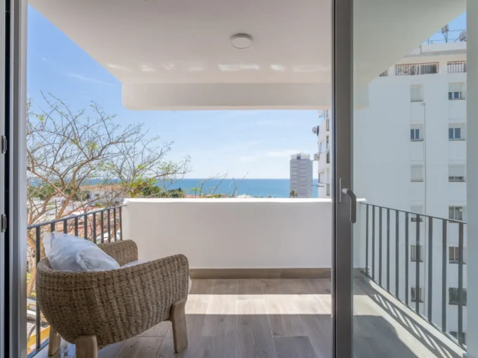 Covered terrace Beautiful Apartment for Sale in Estepona Town, Marbella