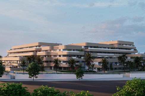 Exterior New Built Apartment for Sale in Estepona. Property for sale in Marbella.