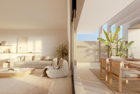 Living space Newly Built Apartment in Estepona for Sale. Property for sale in Marbella.