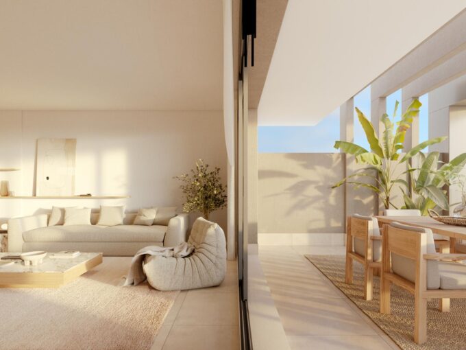 Living space Newly Built Apartment in Estepona for Sale. Property for sale in Marbella.