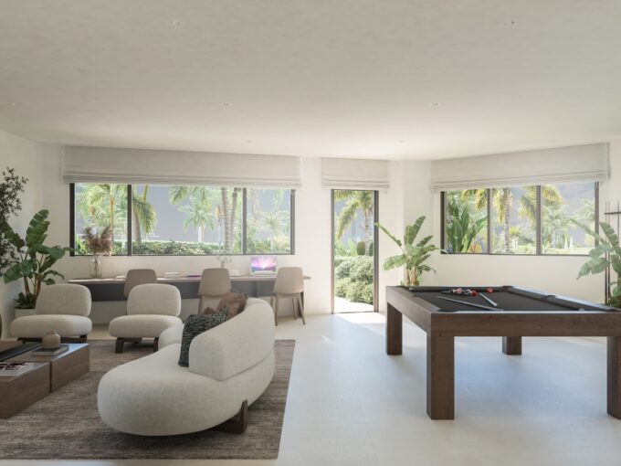 Salon New Boutique Apartment in the Heart of Estepona for Sale