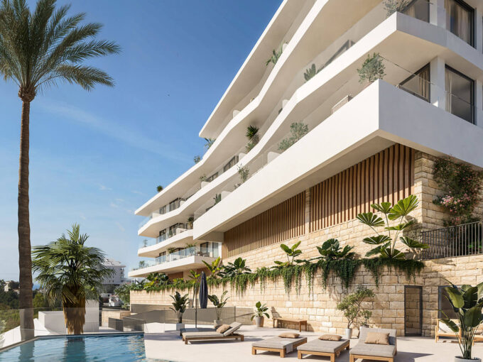 Pool New Apartment for Sale in Fuengirola. Property for sale in Marbella.