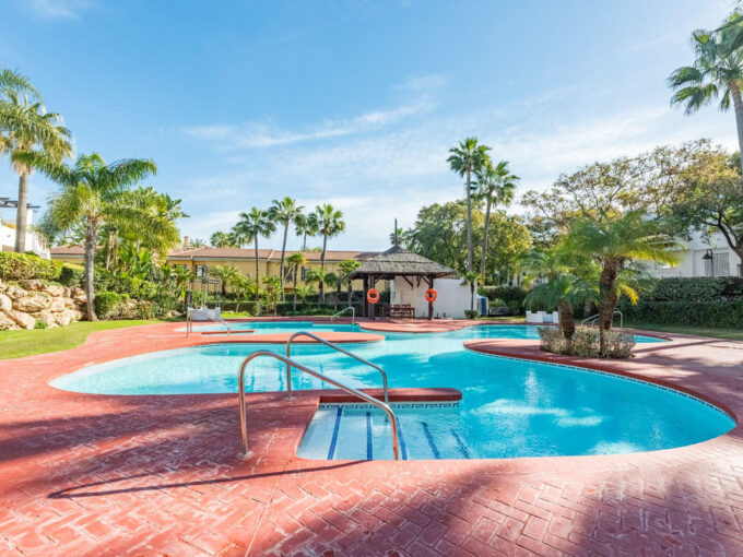 Pool area Stunning Beachside Penthouse for Sale in Puerto Banus, Marcella