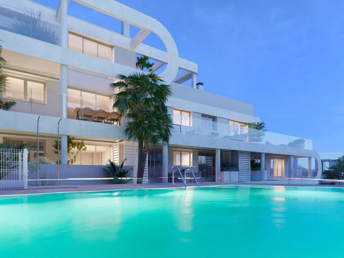 Pool New Townhouse for Sale in Estepona. Property for sale in Marbella.