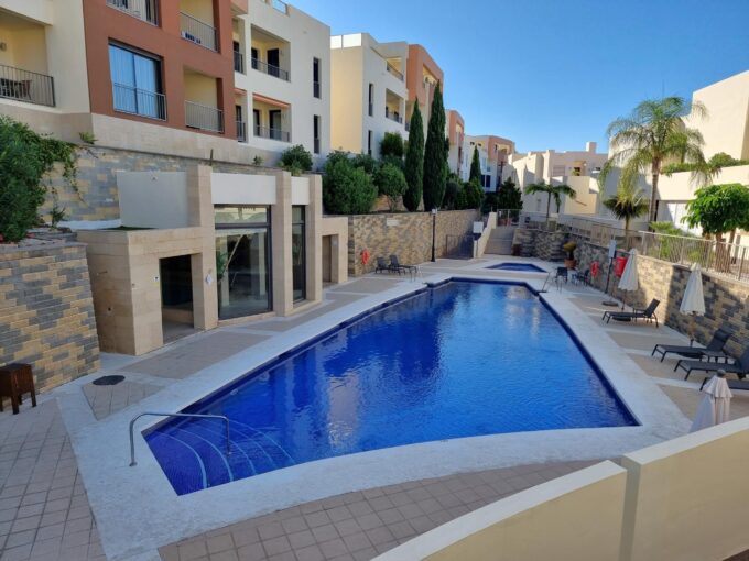 Pool Spectacular Sea View Apartment for Sale in Samara Resort, Altos de Los Monteros, Marbella.