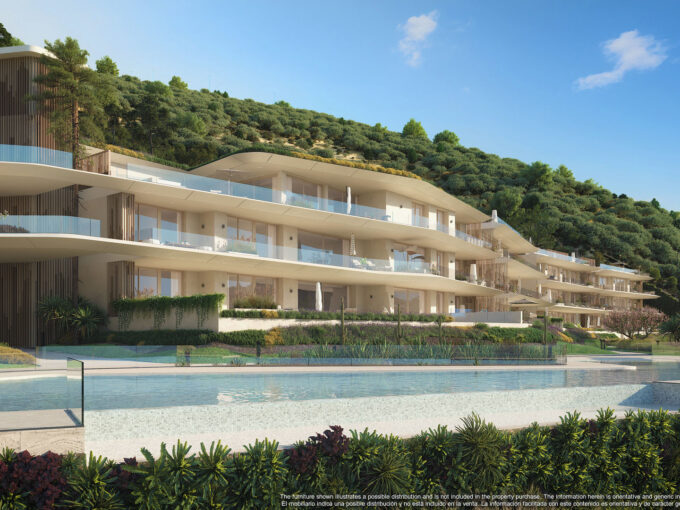 Exterior New Boutique Apartment for Sale in Real de La Quinta, Benahavis.