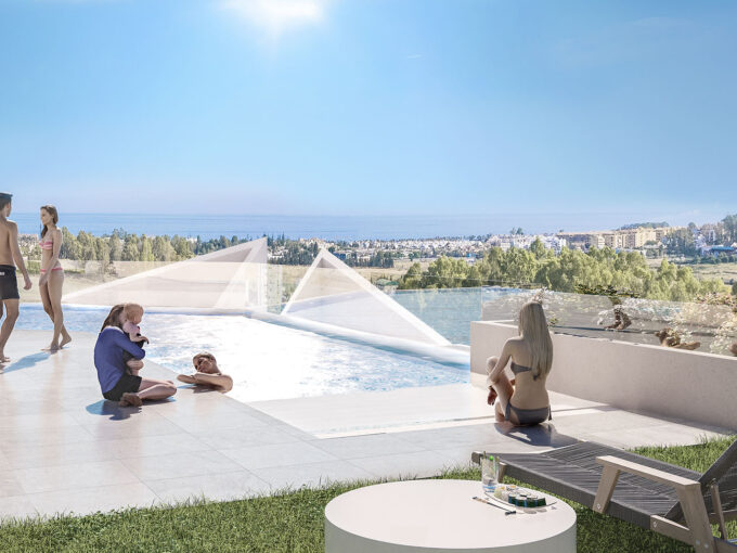 Pool Brand New Apartment for Sale in Nueva Andalucia