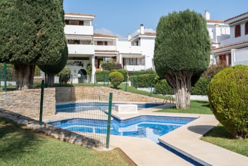 Pool Elegant Beachside Townhouse in Costalita for Sale